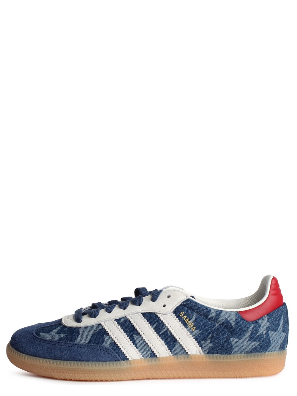 adidas Samba Navy White Red Gum Sole Sneakers